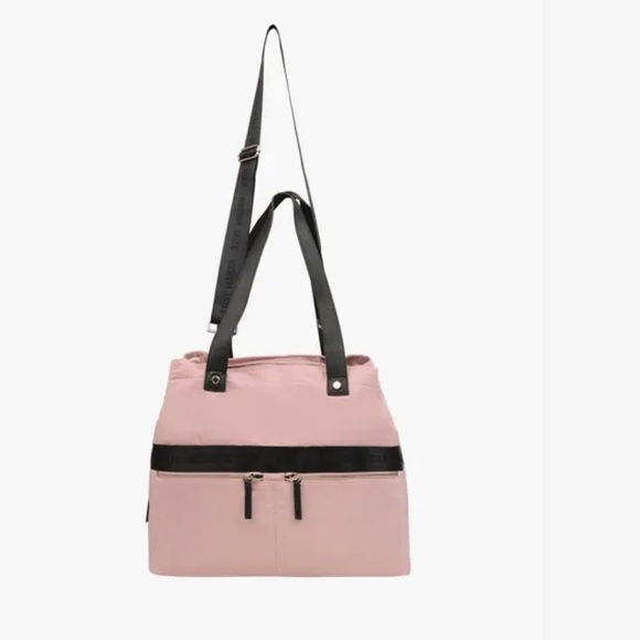 STEVE MADDEN
Bstripe Shoulder Bag with Sling Strap & wallet pink - Picture 1 of 15